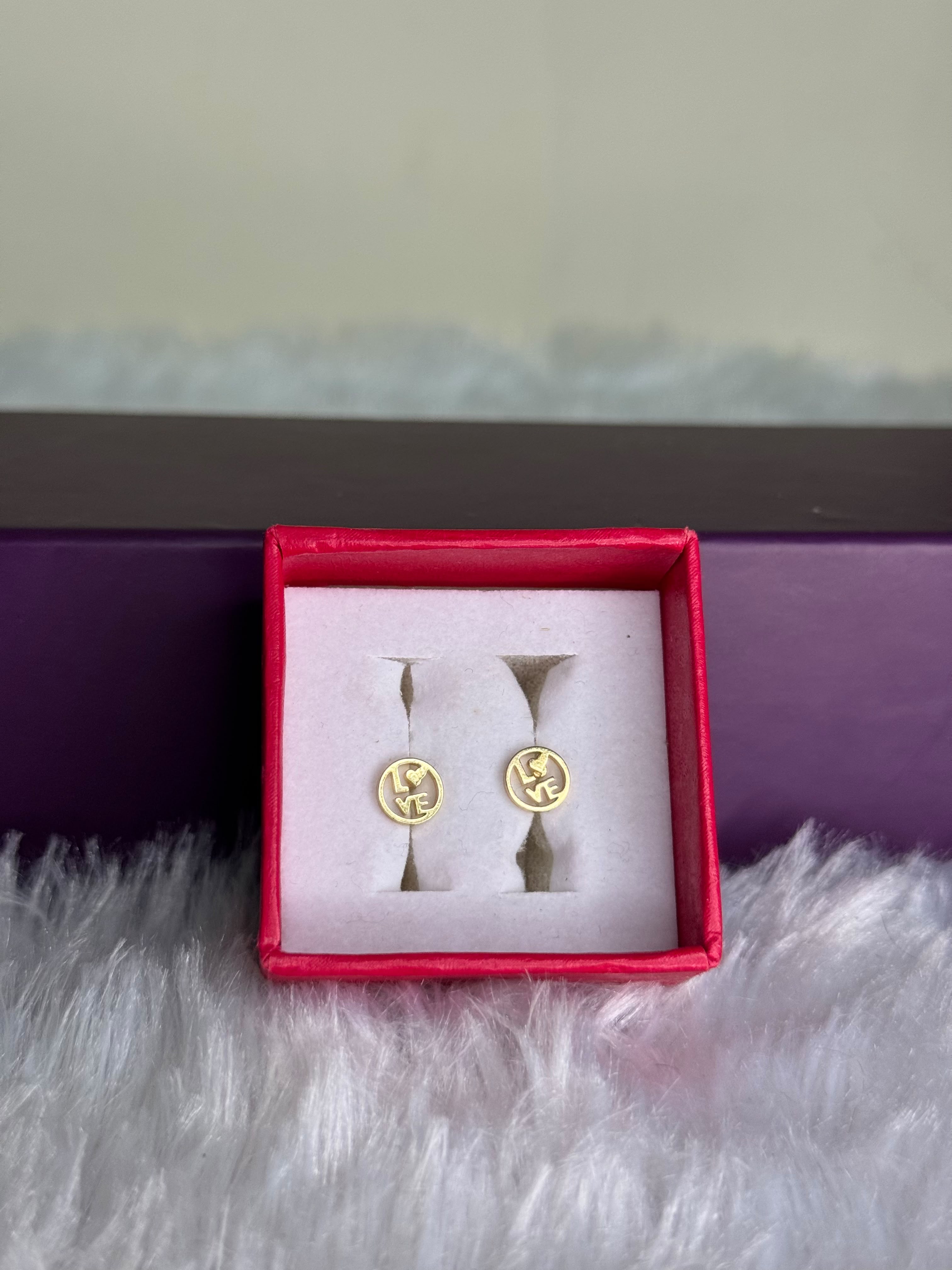 gold-plated second studs